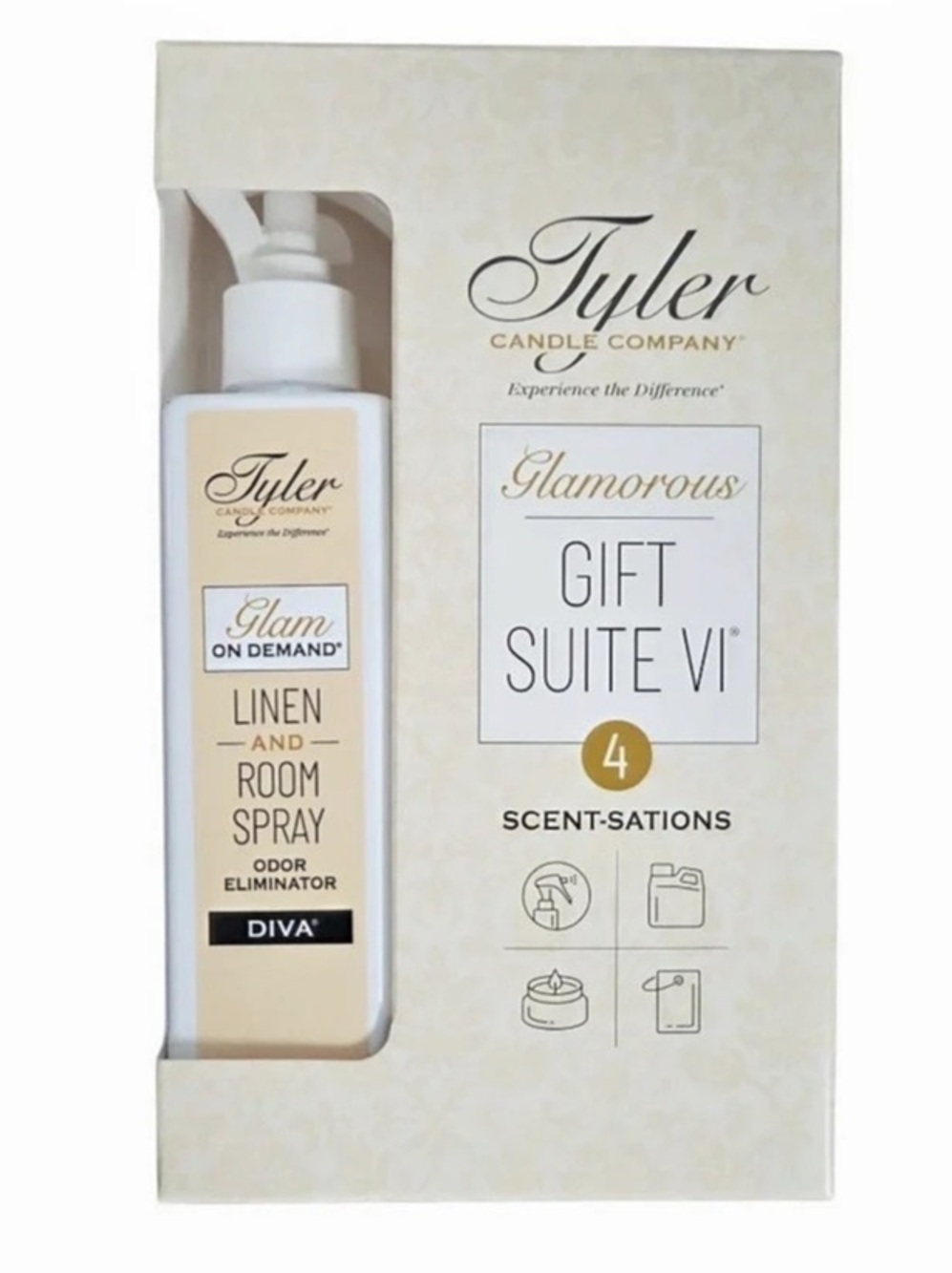 NWT Tyler Candle Company Glamorous Gift Suite VI Diva Gift Suite VI LAUNDRY SOAP